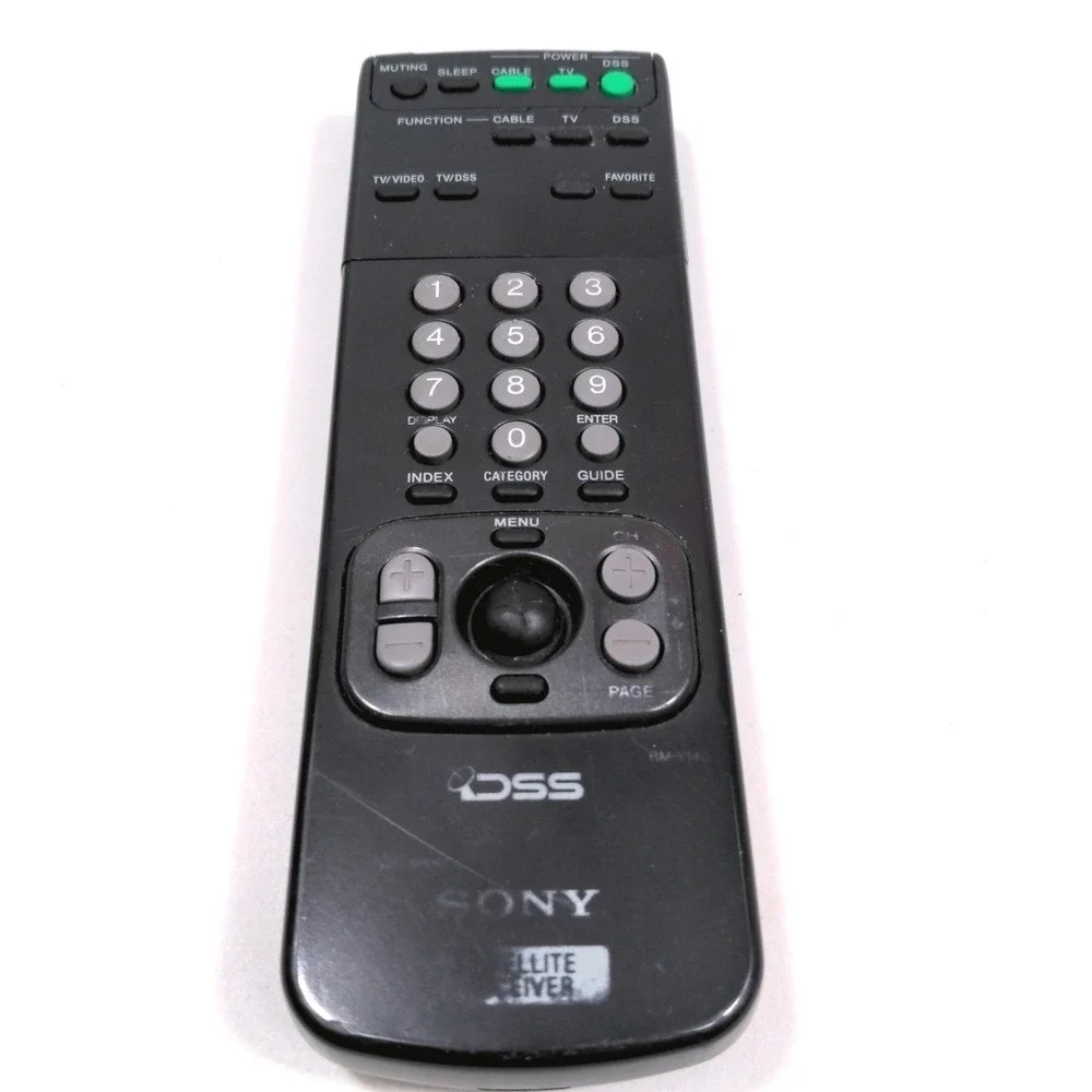 Sony RM-Y140 Remote Control SATA3 SAT-B3 DSS Digital Satellite Receiver OEM 1996